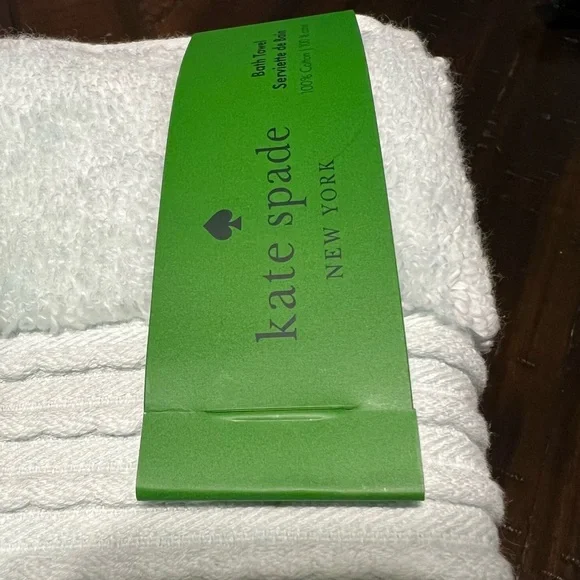 Kate Spade New York Mint Green 6 piece Bath Towels Set